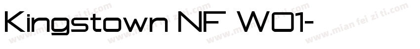 Kingstown NF W01字体转换